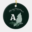 Search for cardinal ornaments Greenery