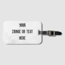 Search for blank luggage tags Logo