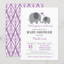 Search for purple elephant baby shower Gender neutral