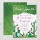 Search for palm springs bachelorette party invitations Cactus