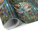 Search for stained glass wrapping paper Flowers