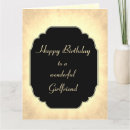 Search for for girlfriend romantic birthday cards Modern