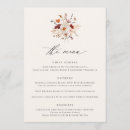 Search for boho menus Burgundy