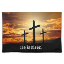 Search for easter placemats Cross
