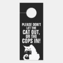 Search for funny door hangers Warning