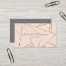 Search for geometric business cards Interior design