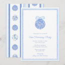 Search for tree trimming party invitations Watercolor