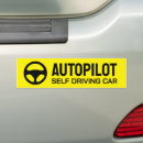 Search for self driving bumper stickers Autopilot