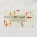 Search for mid century business cards Modern
