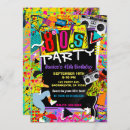 Search for boombox invitations Vintage