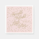 Search for pink baby shower napkins Stars