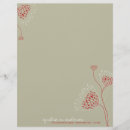 Search for floral letterhead Modern