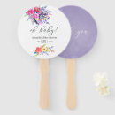 Search for baby shower hand fans Floral