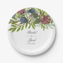 Search for navy and burgundy paper plates Floral