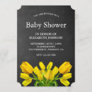 Search for tulip baby shower invitations Elegant