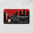 Search for black red business cards Simple