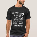 Search for age is just a number tshirts Birthday