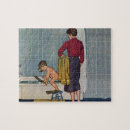 Search for vintage children puzzles Saturday evening post