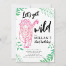 Search for lets get wild invitations Modern