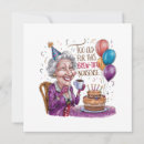 Search for senior citizens invitations Grandma gag