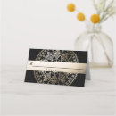 Search for gold foil place cards Shimmer