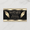Search for notary public business cards unique