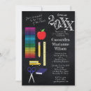 Search for school supplies 5x7 invitations teacher