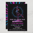 Search for gymnastics birthday invitations Tumbling party