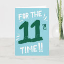 Search for 11th birthday cards Girl