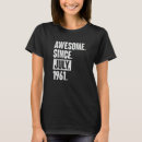 Search for 61st birthday tshirts July