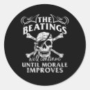 Search for beatings will continue until morale improves Novelty item