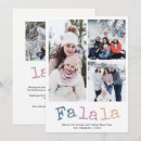 Search for fa la la la la christmas cards Bold