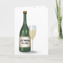 Search for white wine birthday cards Bottle