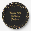 Search for black and gold paper plates Stylish