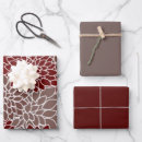 Search for red and silver wrapping paper Floral