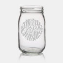 Search for rustic mason jars Typography