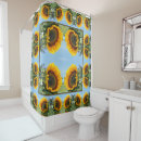 Search for sunflower shower curtains Blue