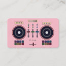 Search for deejay business cards Cool