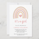 Search for boho rainbow baby girl shower invitations Whimsical