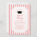 Search for pink orange graduation invitations Elegant