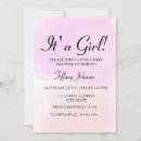 Search for pastel baby shower invitations Pink