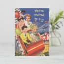 Search for amusement park birthday invitations Children