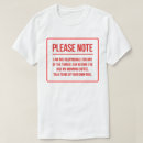 Search for disclaimer tshirts Quote