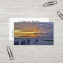 Search for sunset business cards Beach