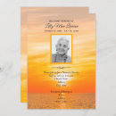 Search for cross funeral invitations Sunset
