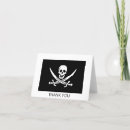 Search for skull thank you cards Pirate