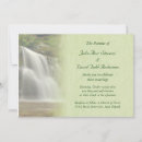 Search for waterfall wedding invitations Nature