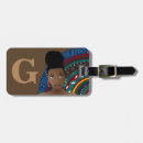 Search for african american luggage tags Natural hair