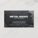 Search for iron work business cards Steel
