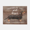 Search for black dog doormats Dachshund